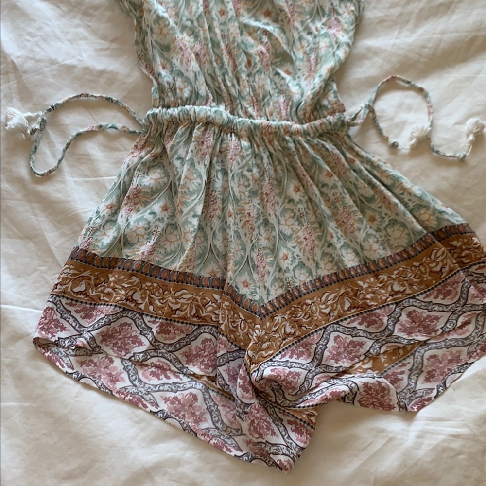 FAITHFULL THE BRAND High Neck Romper— Size Small - Picture 2 of 5